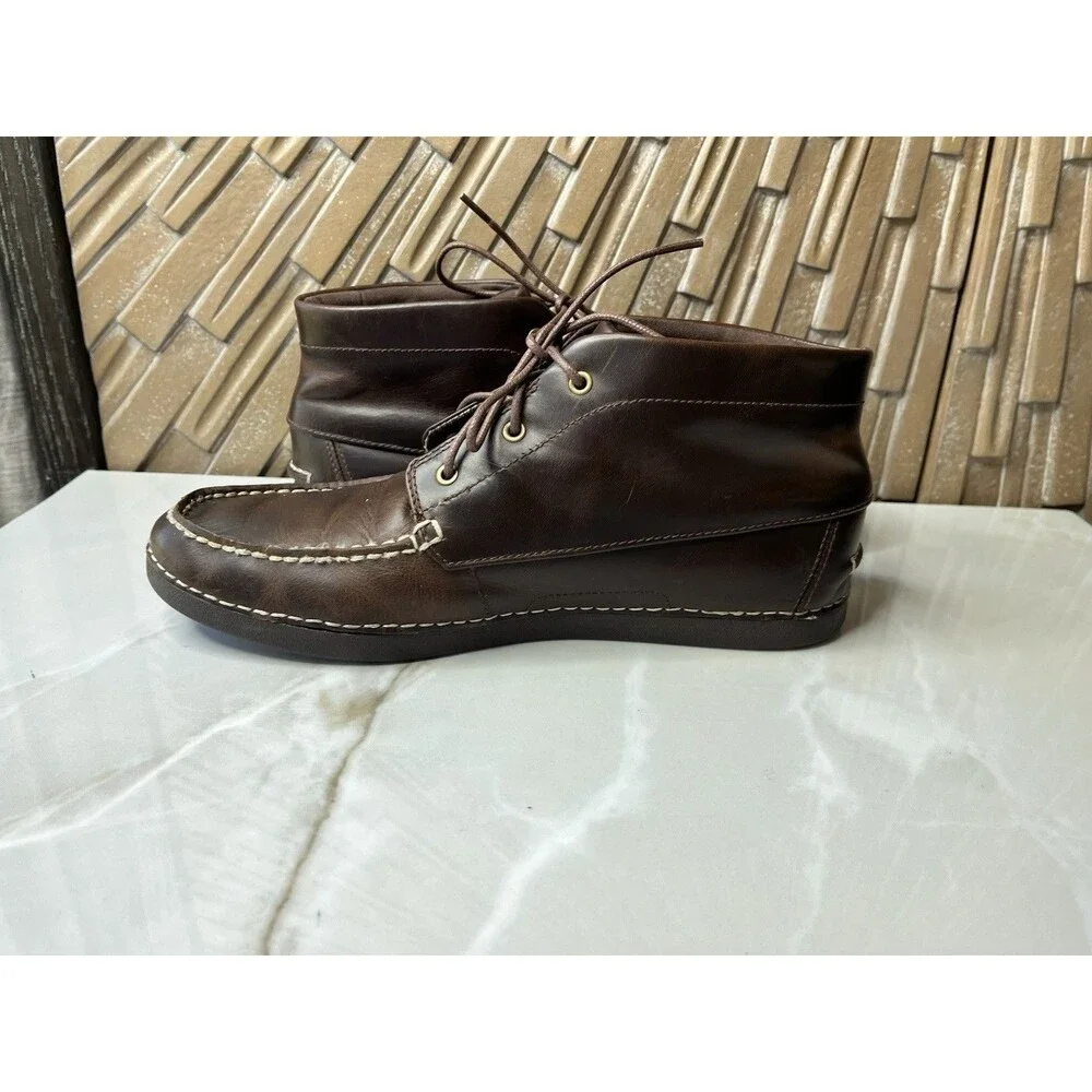 UGG Australia Men Kaldwell 1003884 Boots Stout Leather US 10 Vibram Sole Shoes